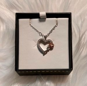 Disney Enchanted Belle necklace and pendant